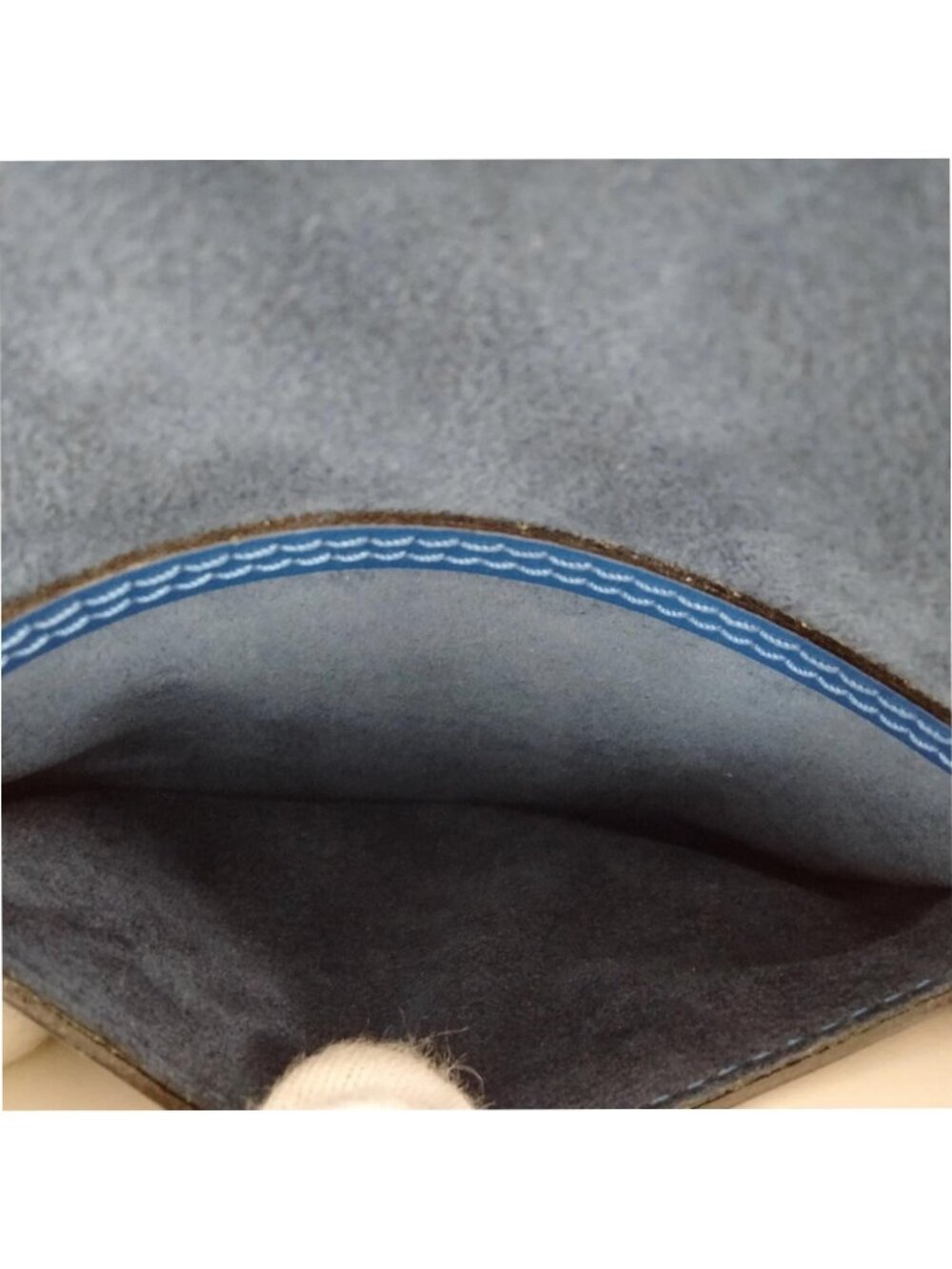 Authentic Louis Vuitton Alma PM Epi Leather Blue Handbag Satchel Bag - Picture 15 of 16